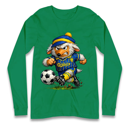 Classic AFC Wimbledon Football Longsleeve T Shirt