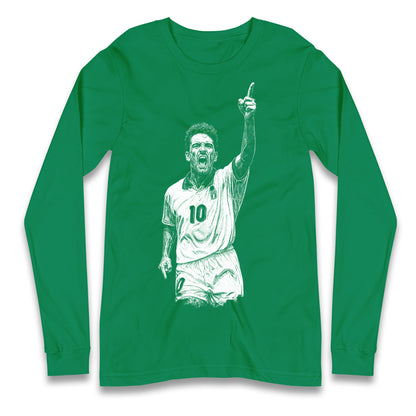 Roberto Baggio Longsleeve T Shirt