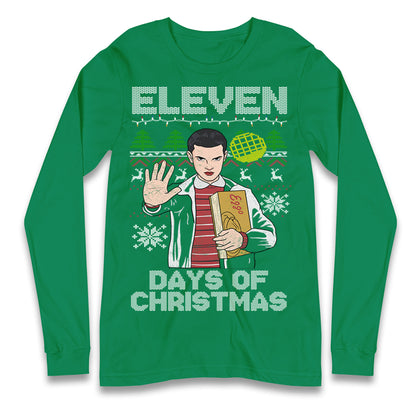Eleven Christmas Longsleeve T Shirt
