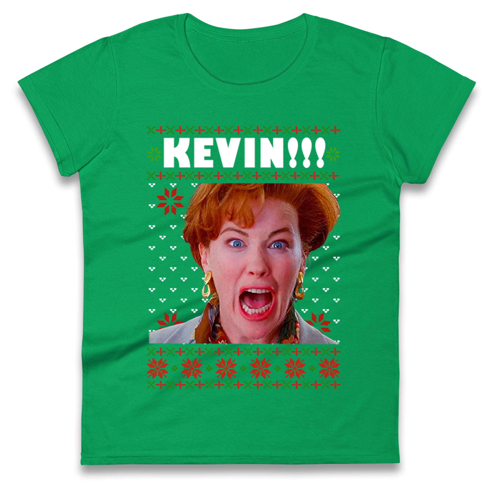Home Alone Kevin Ladies T Shirt
