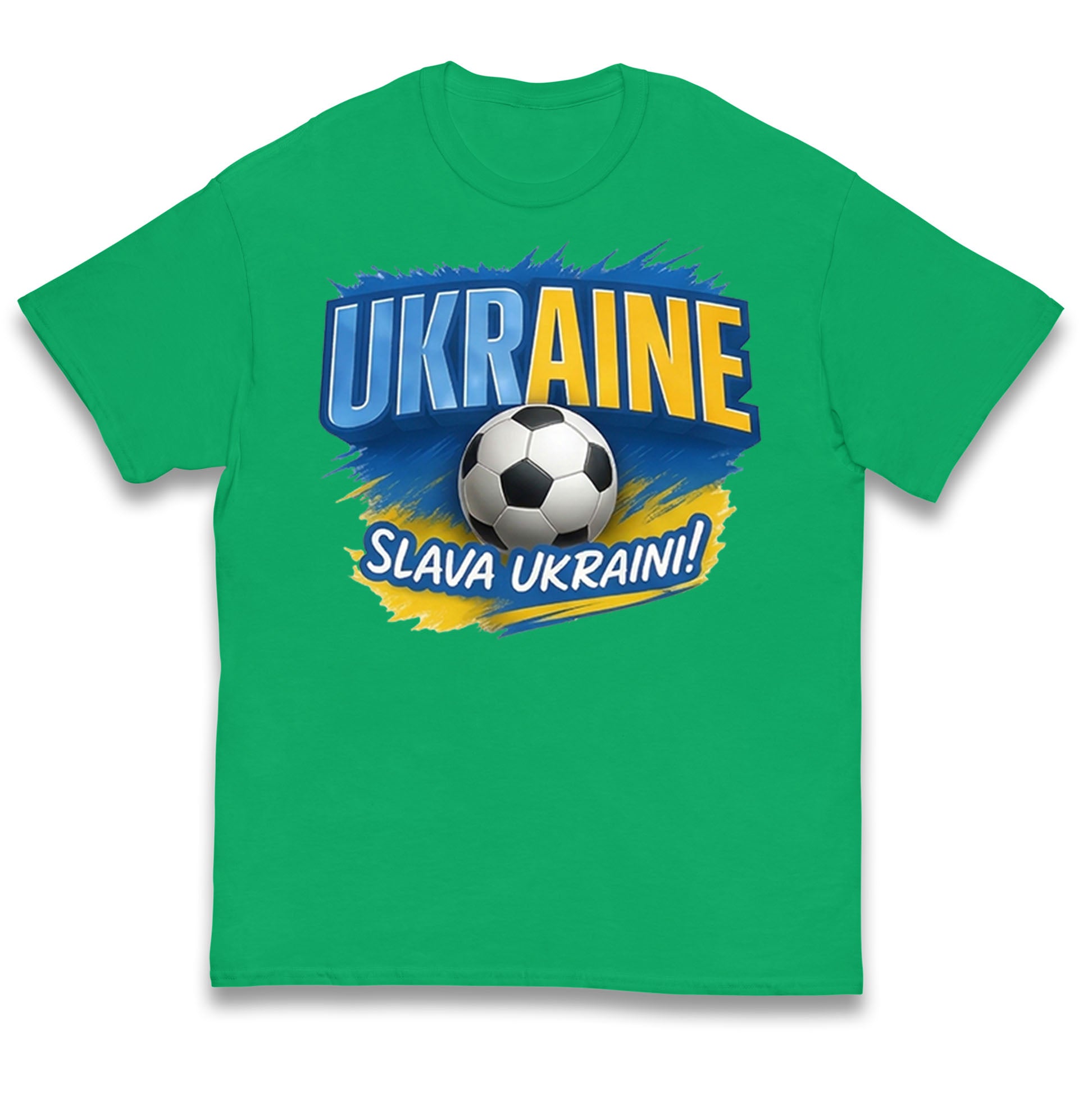 Ukraine Retro World Cup Kids T Shirt