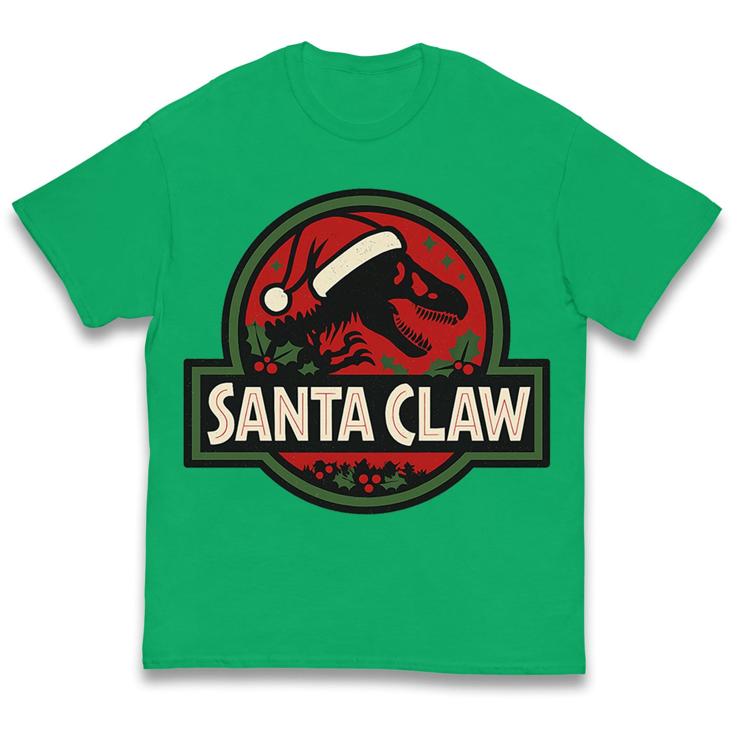 Jurassic Park Christmas Kids T Shirt 
