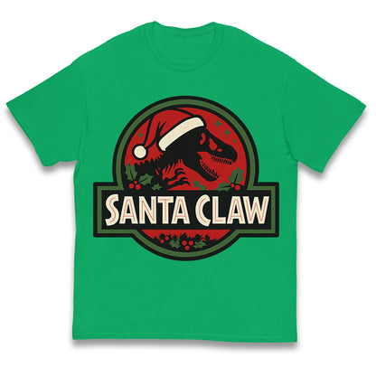 Jurassic Park Christmas Kids T Shirt 