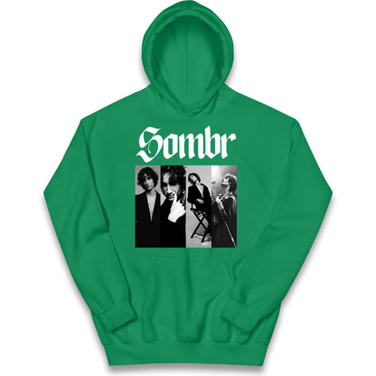 Sombr Singer Kids Hoodie