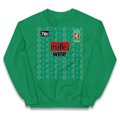 AVFC Christmas Kids Jumper
