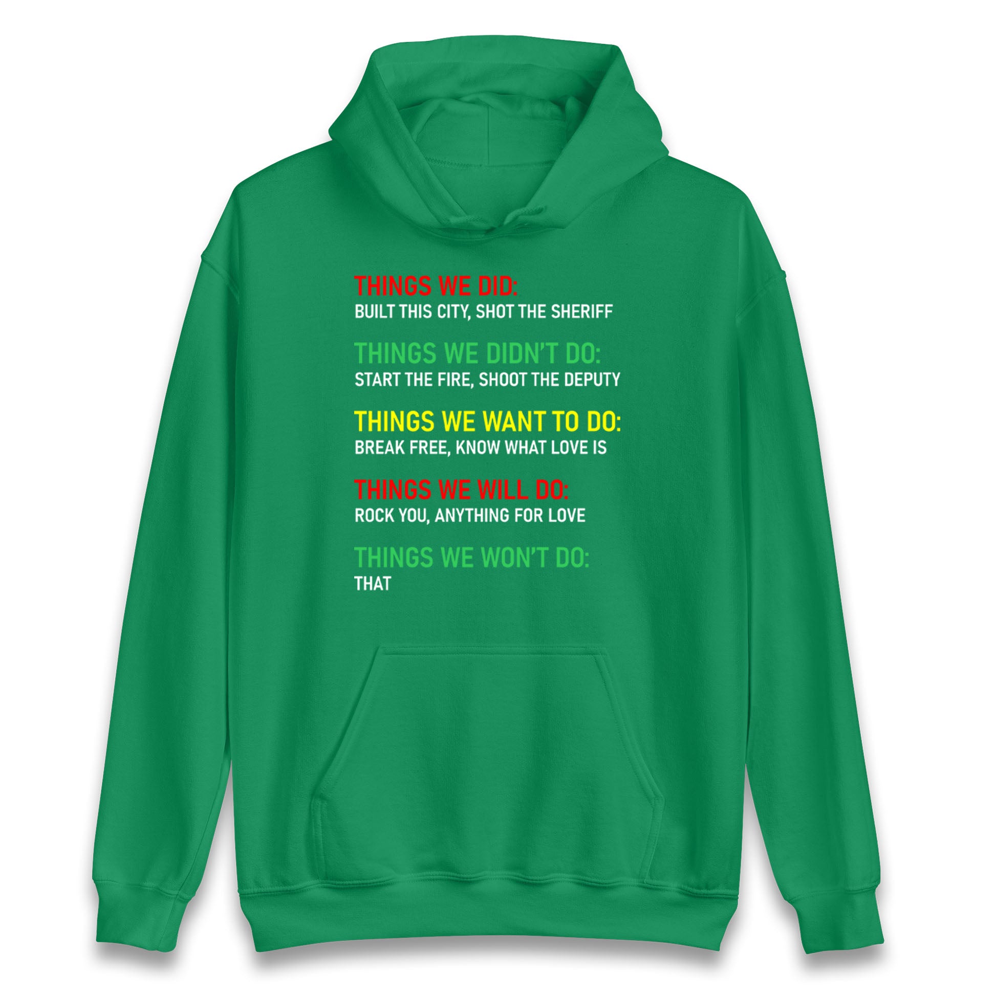 Bob Marley Music Hoodie