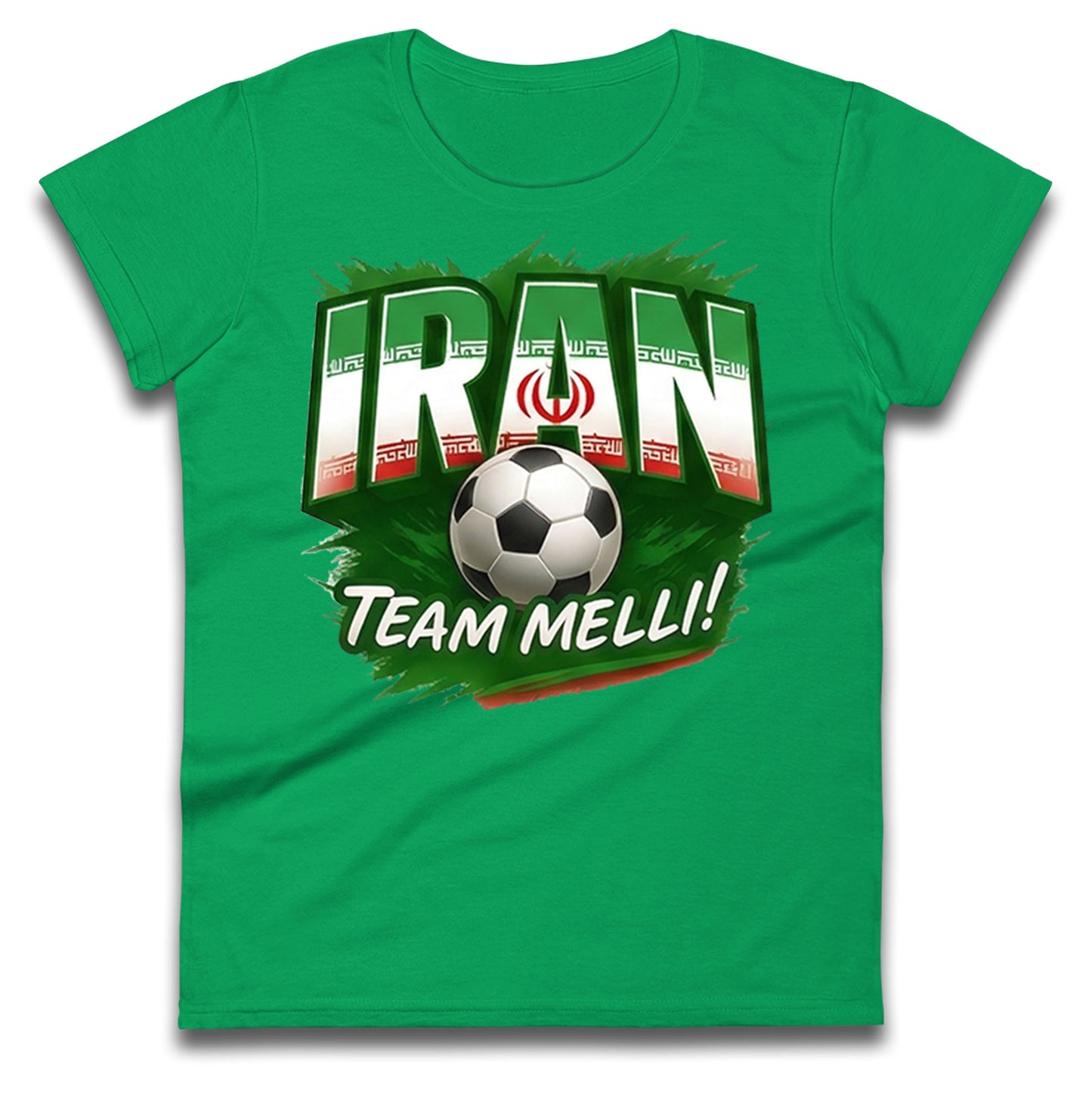 Iran Retro World Cup Ladies T Shirt