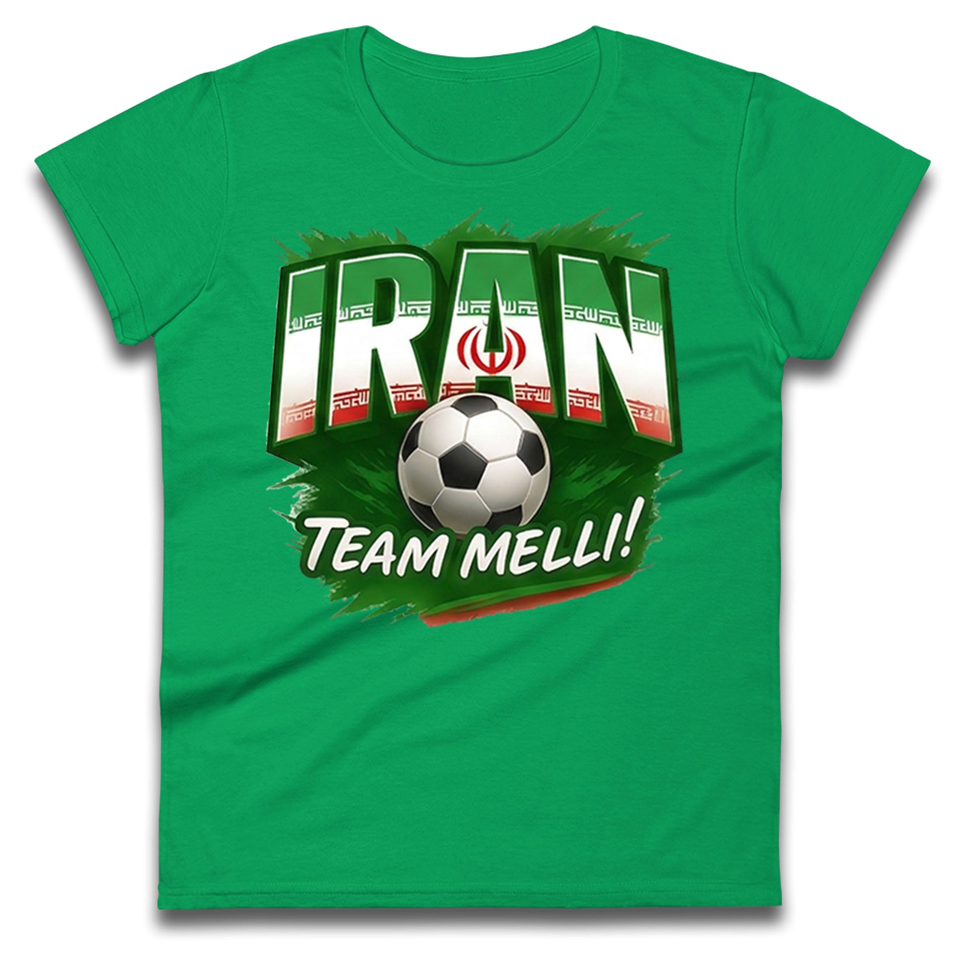 Iran Retro World Cup Ladies T Shirt