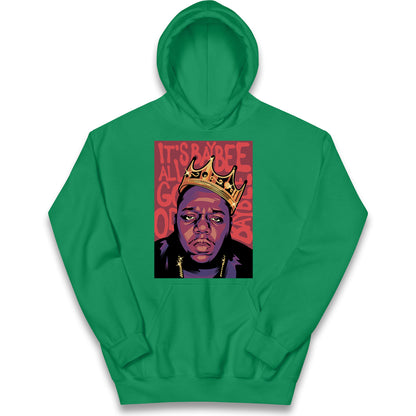 In memory of Notorious B.I.G. Kids Hoodie