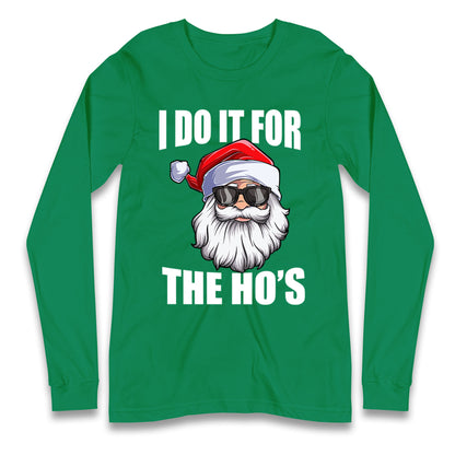 Ho Ho Ho Christmas Longsleeve T Shirt