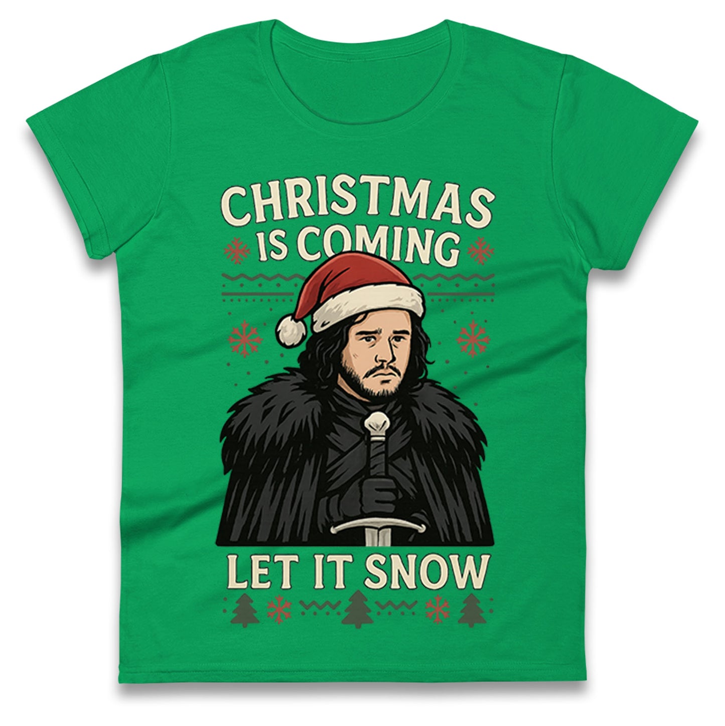 Game of Thrones Christmas Ladies T Shirt