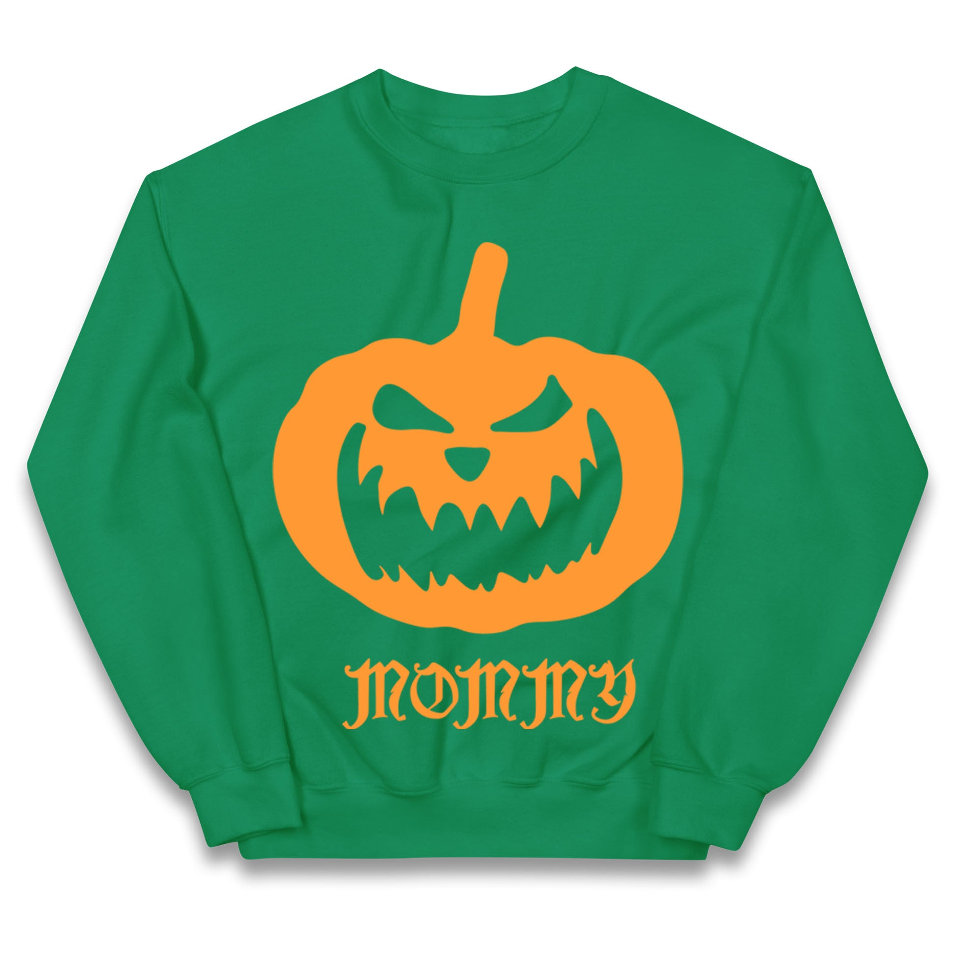Scary Pumpkin Mommy Halloween Jumper
