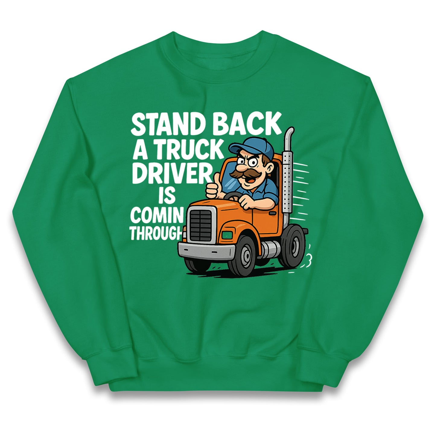 Truck Driver Kids Jumper 