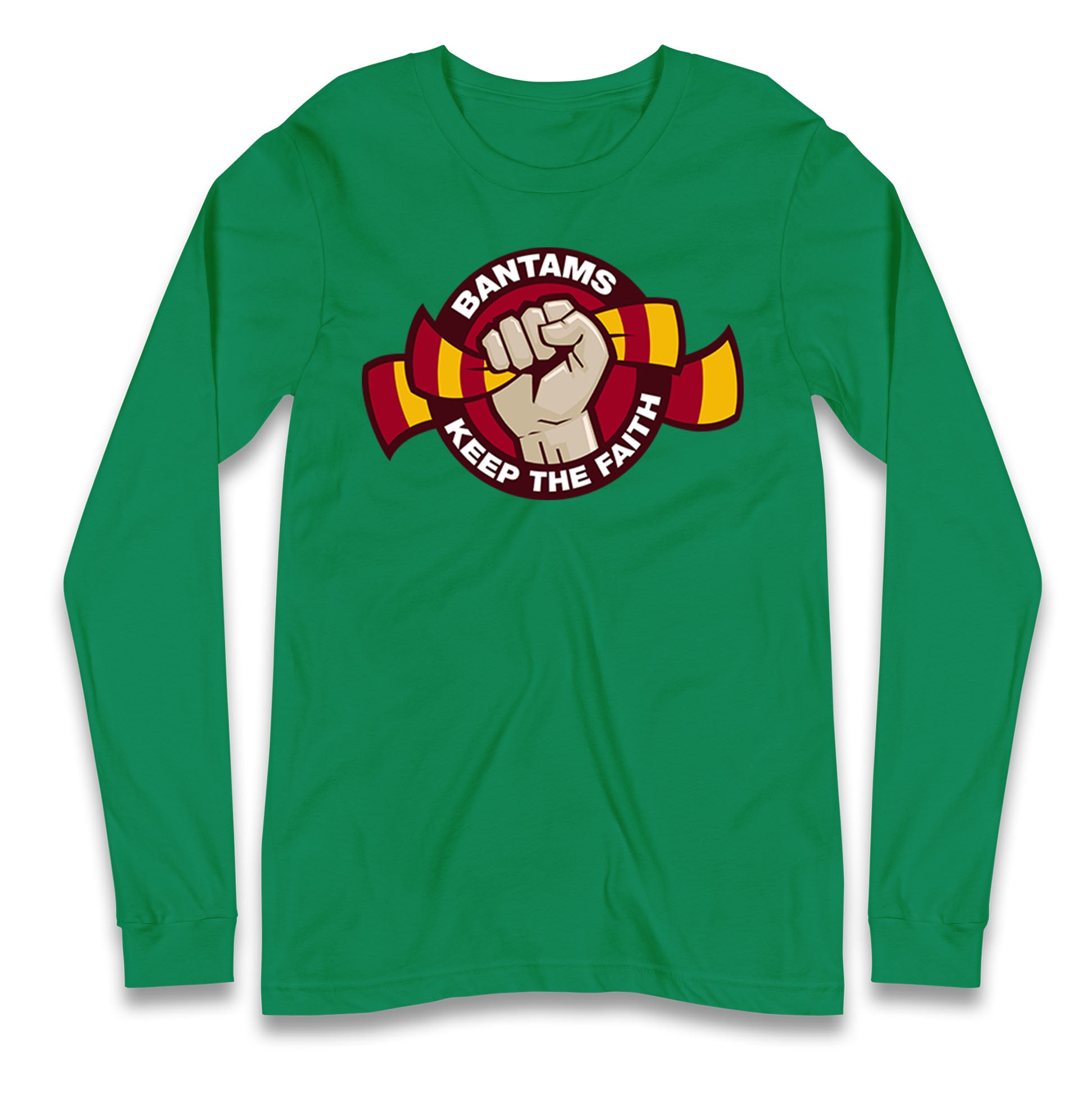 Bradford City Football Longsleeve T Shirt