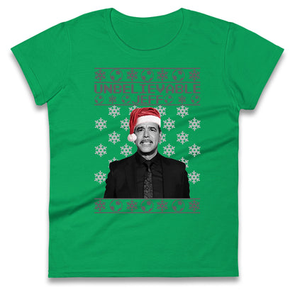 chris kamara christmas womens t shirt