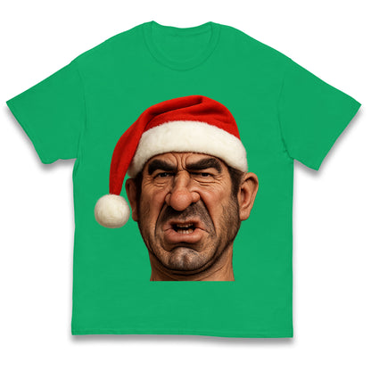 Eric Cantona Xmas Kids T Shirt