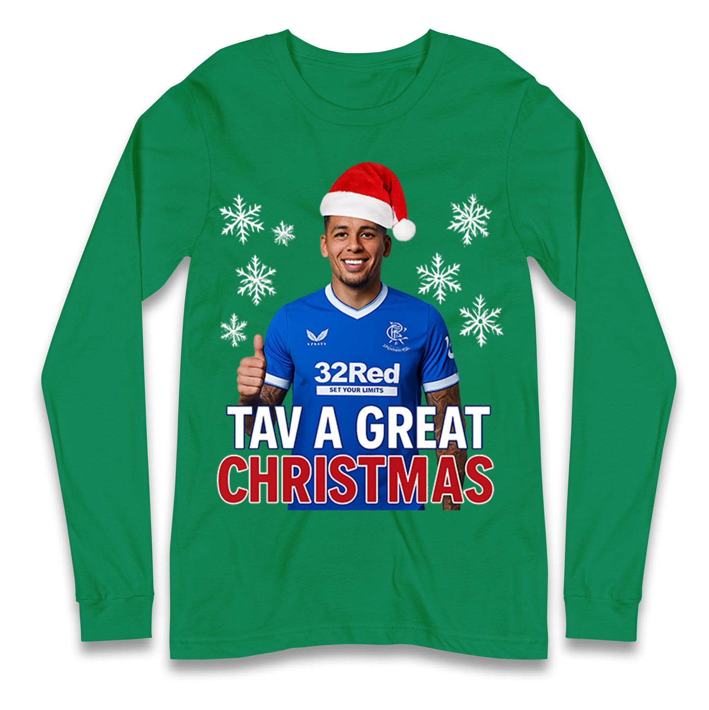 Tav a Great Christmas Rangers Longsleeve T Shirt