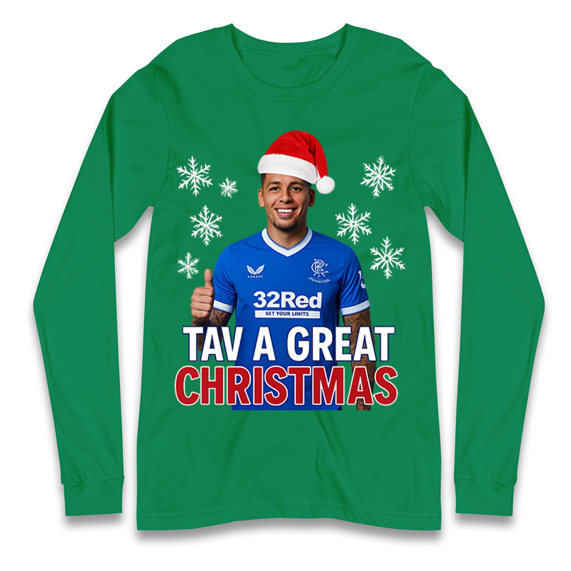 Tav a Great Christmas Rangers Longsleeve T Shirt