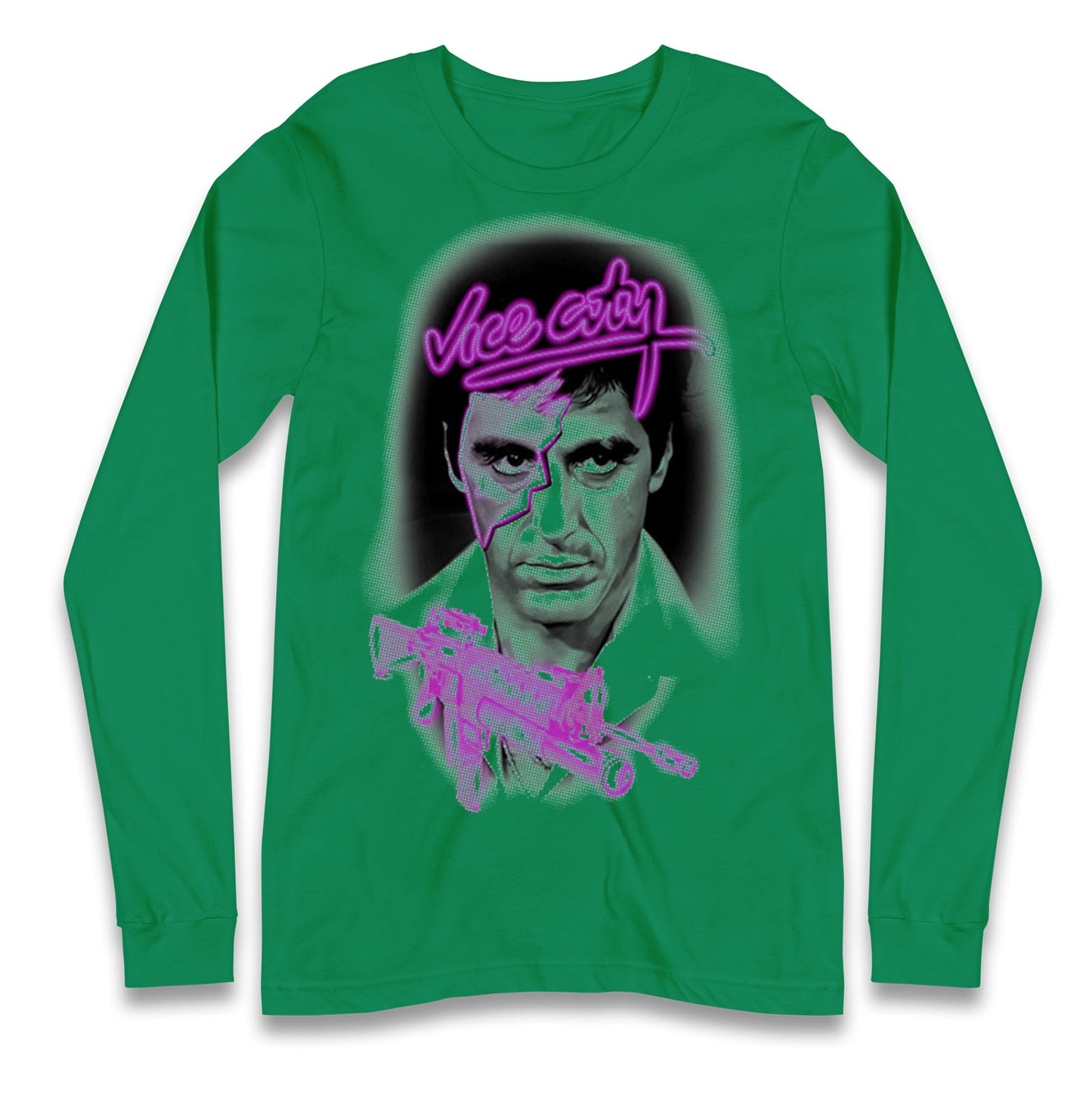 Tony Montana Vice City Longsleeve T Shirt 