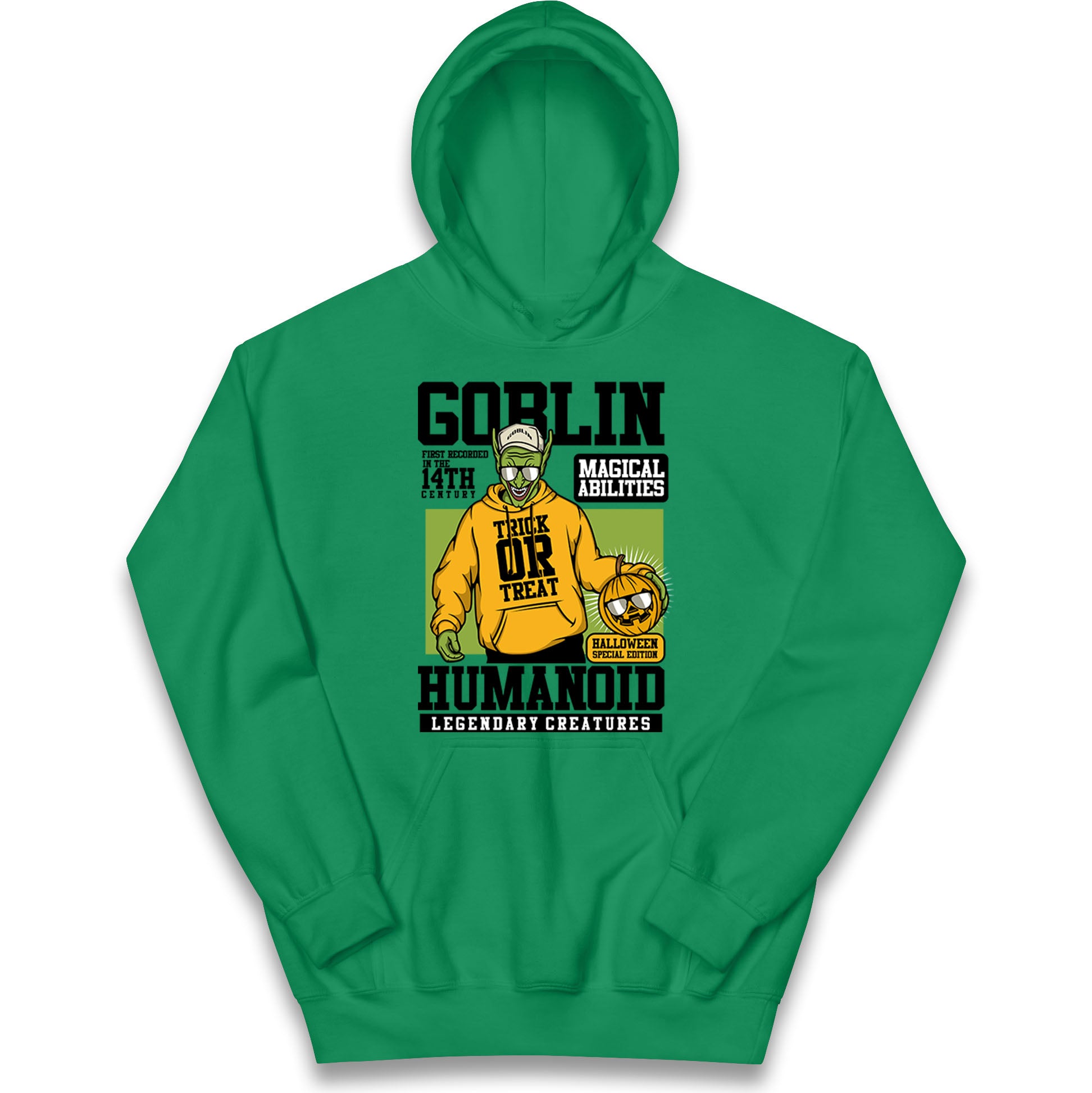 Goblin Trick Or Treat Kids Hoodie