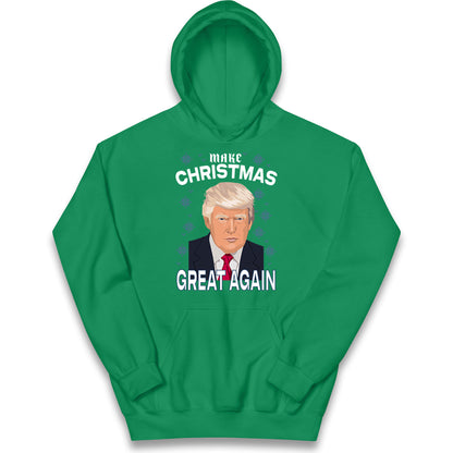 Make Christmas Great Again Kids Hoodie