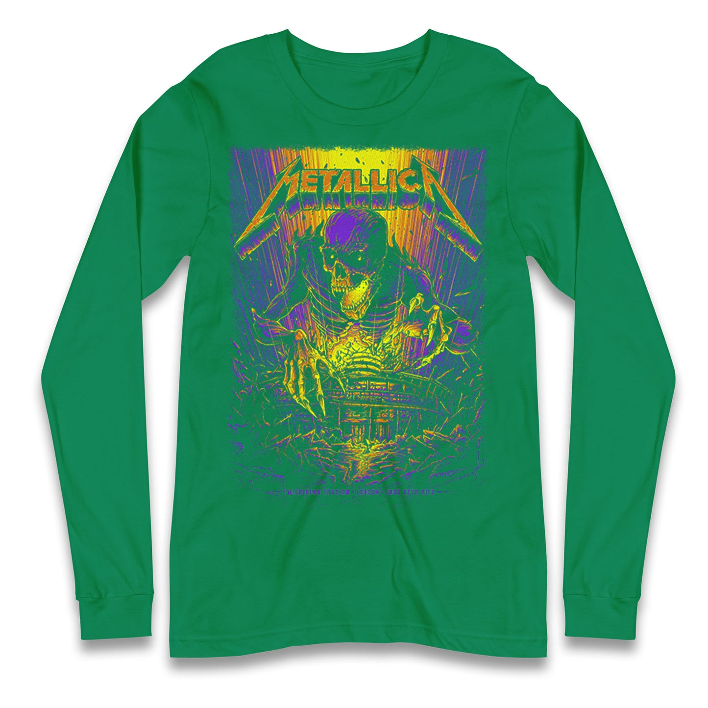 Metallica Twickenham Stadium Longsleeve T Shirt