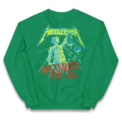 Metallica And Justice For All Kids Jumper