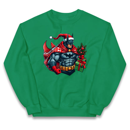 Batman Santa Kids Jumper