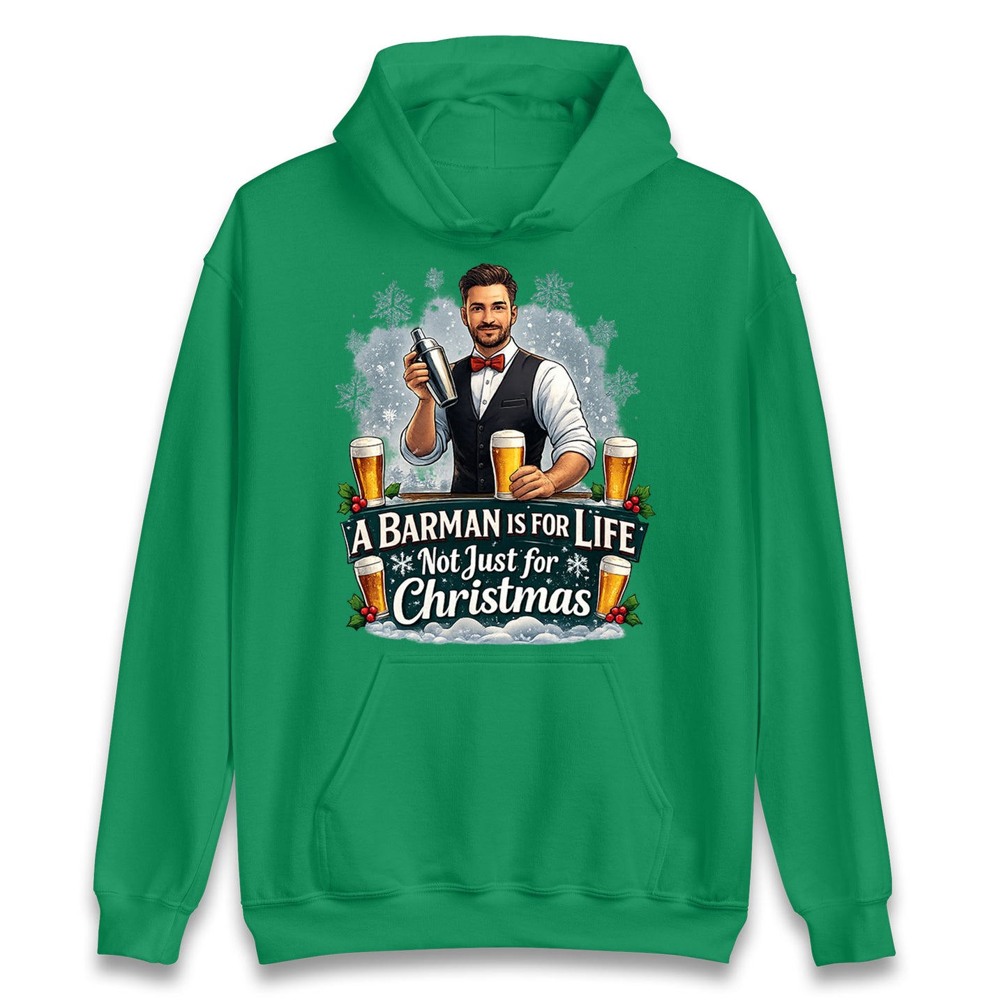 Barman Christmas Hoodie