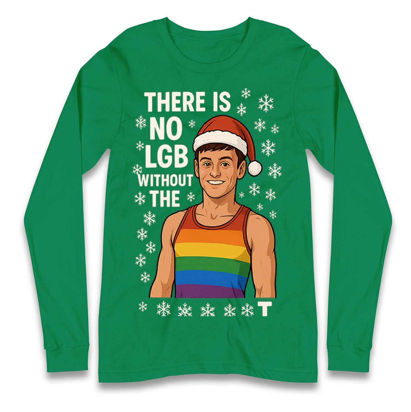 Tom Daley Christmas Longsleeve T Shirt