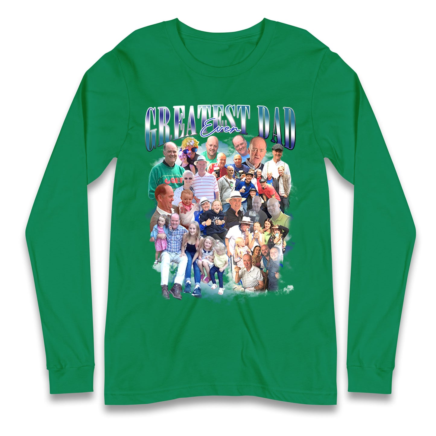 Fathers Day Personalised Longsleeve T Shirt