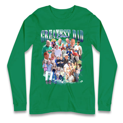 Fathers Day Personalised Longsleeve T Shirt