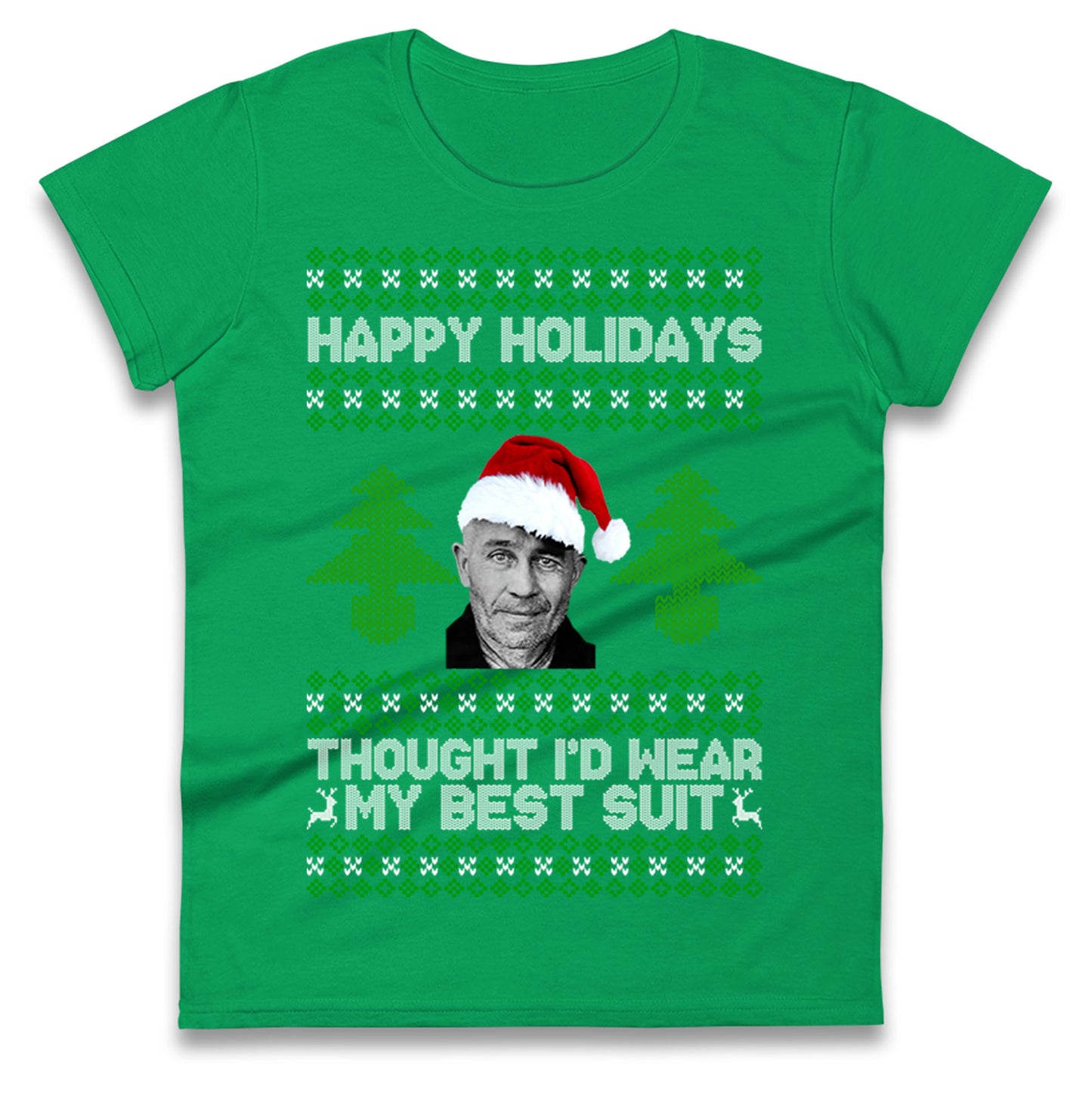 Ed Gein Christmas Ladies T Shirt