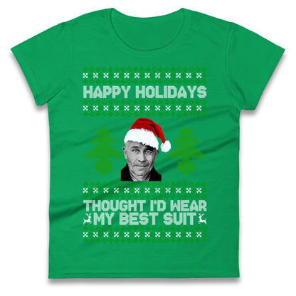 Ed Gein Christmas Ladies T Shirt