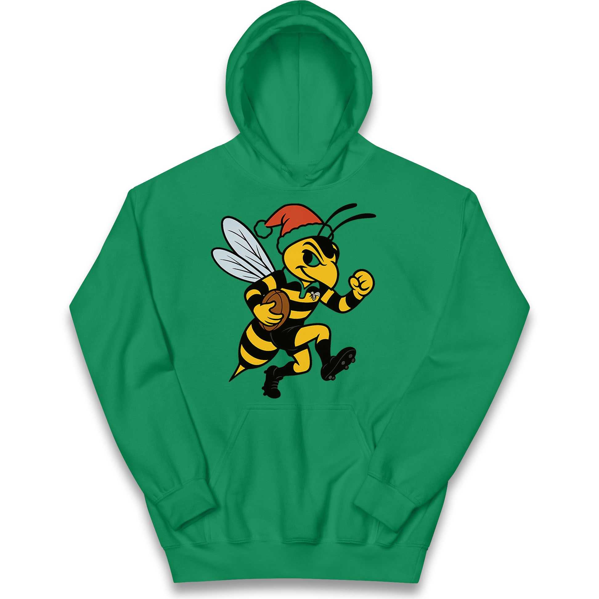 Wasps Rugby Christmas Kids Hoodie