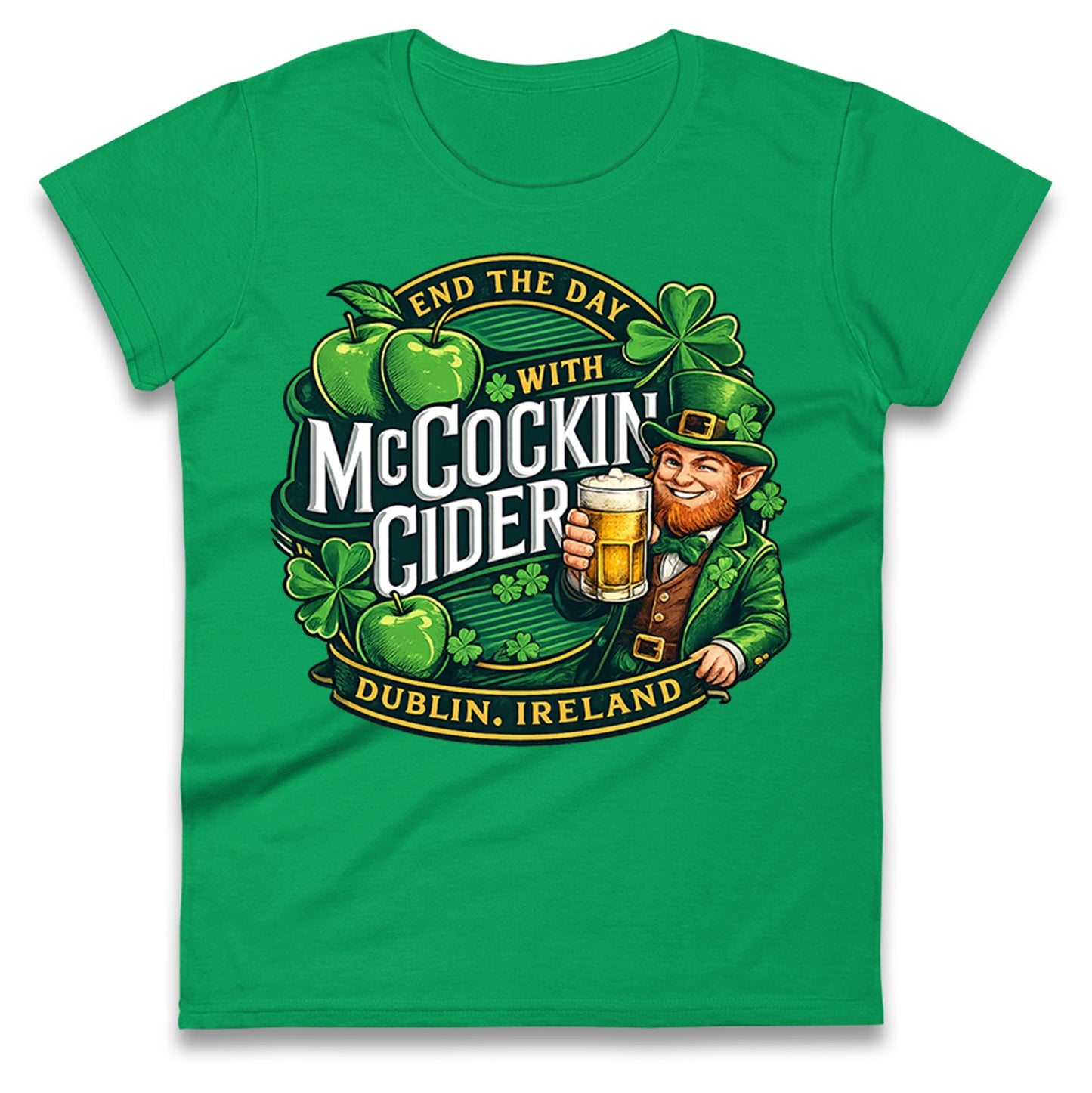 McCockin Cider Ladies T Shirt 