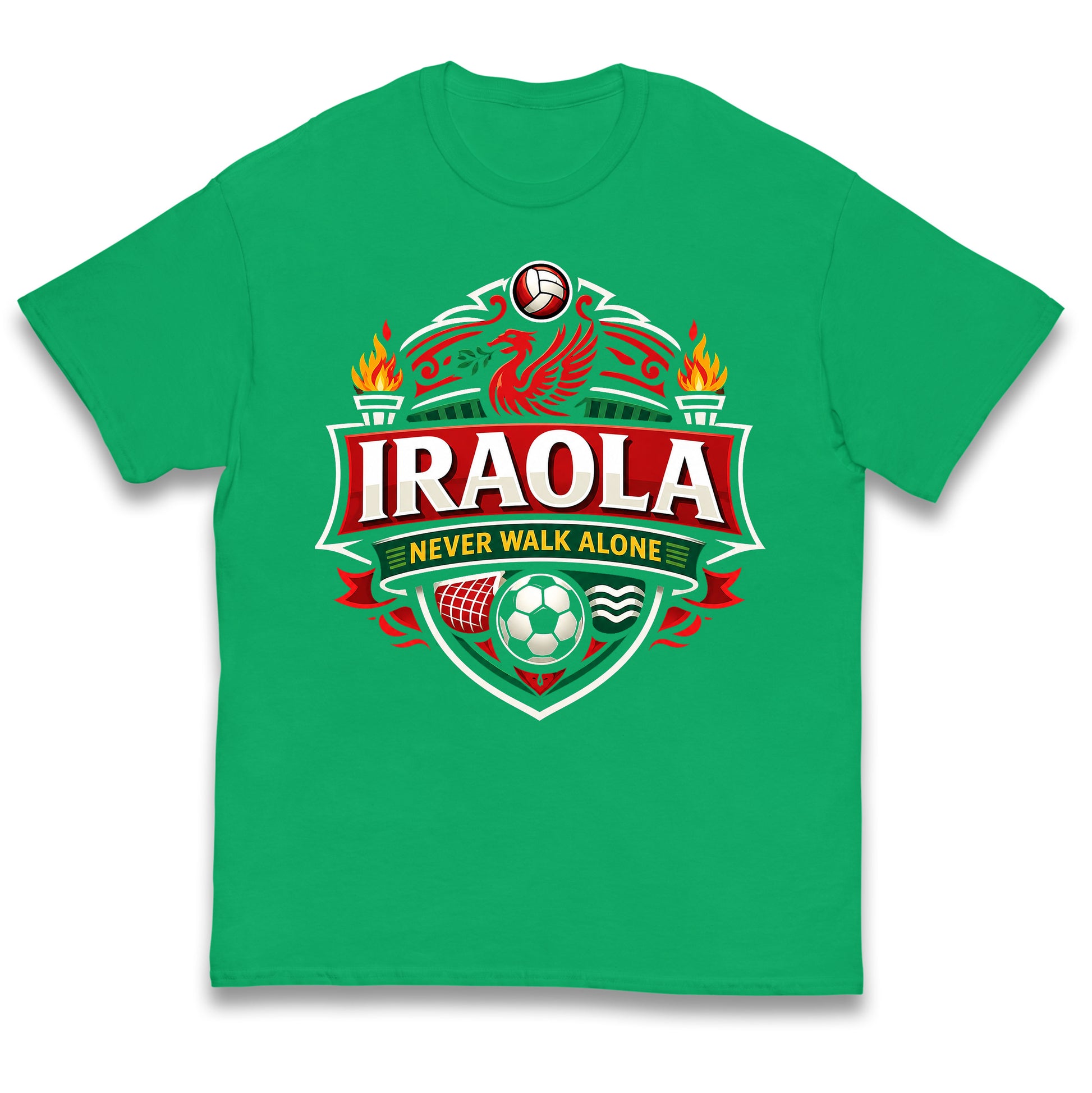 Andoni Iraola Never Walk Alone Kids T Shirt