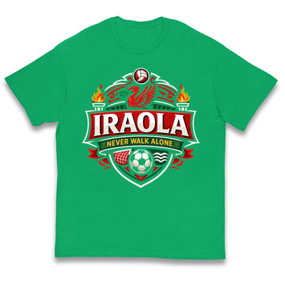 Andoni Iraola Never Walk Alone Kids T Shirt