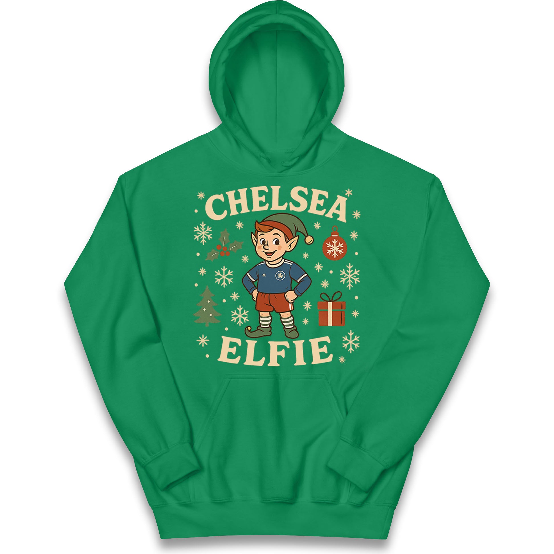 Chelsea FC Christmas Kids Hoodie