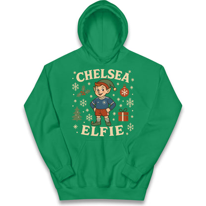 Chelsea FC Christmas Kids Hoodie