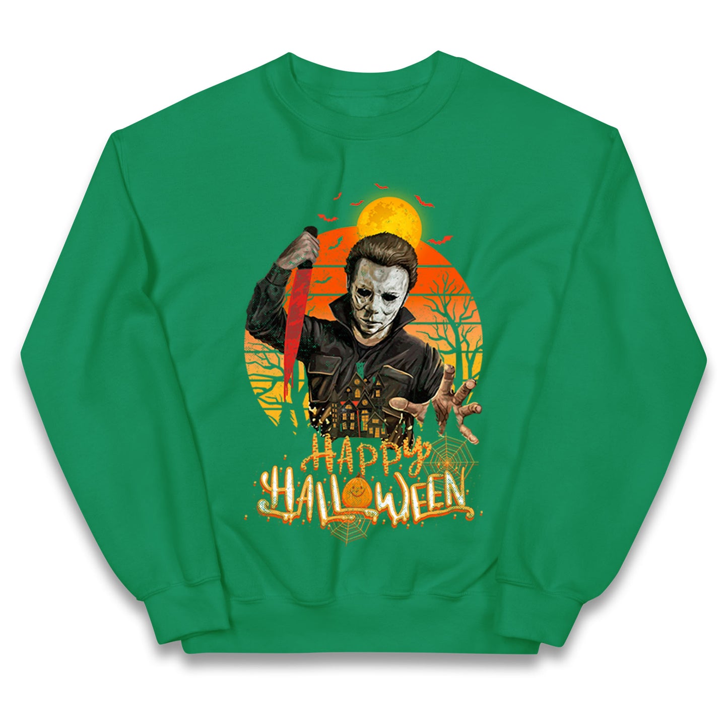 Michael Myers Happy Halloween Kids Jumper