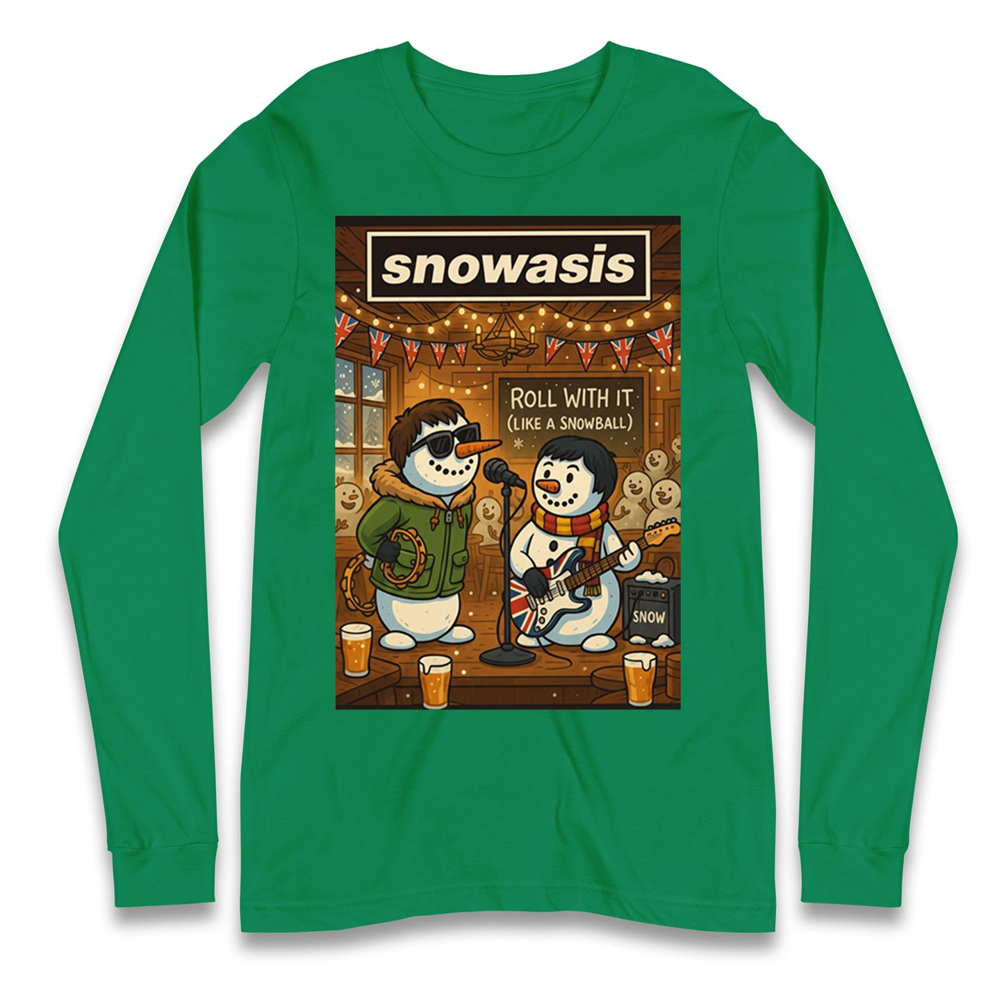 Snowasis Christmas Longsleeve T Shirt