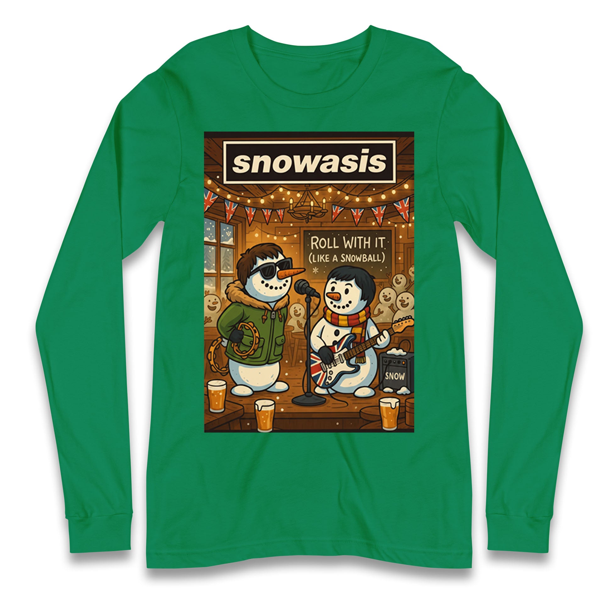 Snowasis Christmas Longsleeve T Shirt