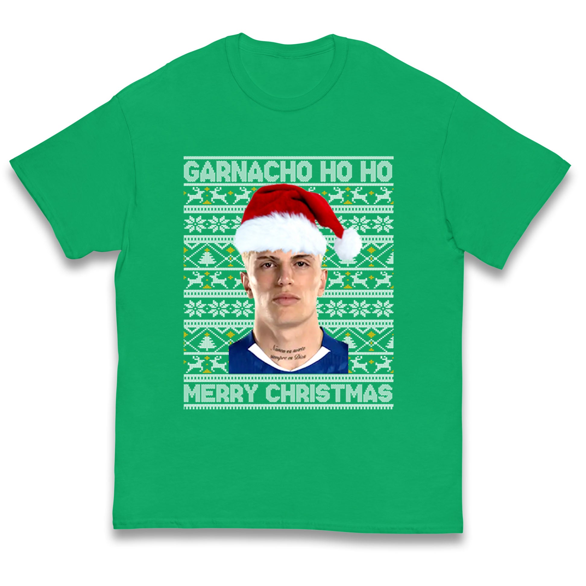 Garnacho Christmas Kids T Shirt