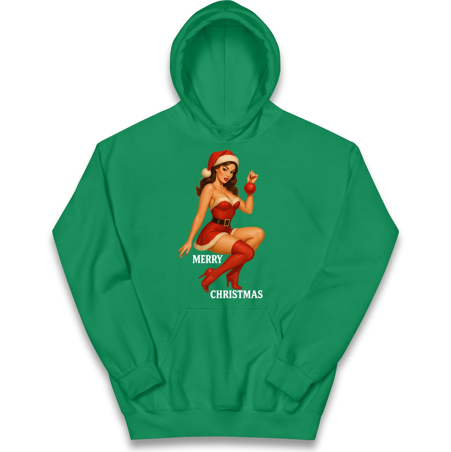 Merry Christmas Sexy Christmas Kids Hoodie
