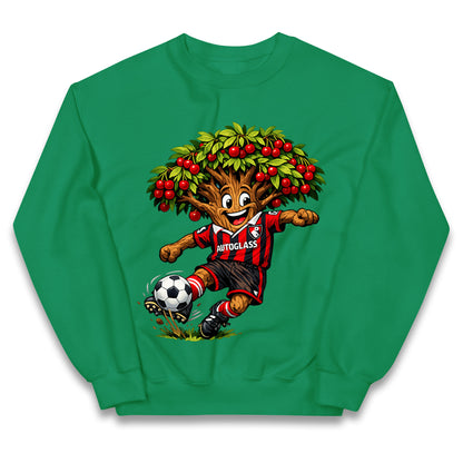 Retro AFC Bournemouth Football Kids Jumper
