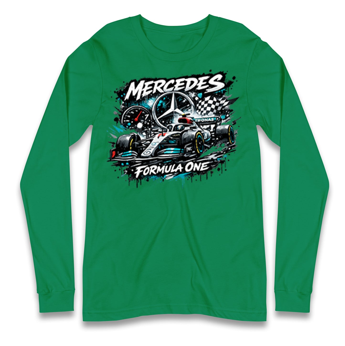 Mercedes F1 Longsleeve T Shirt