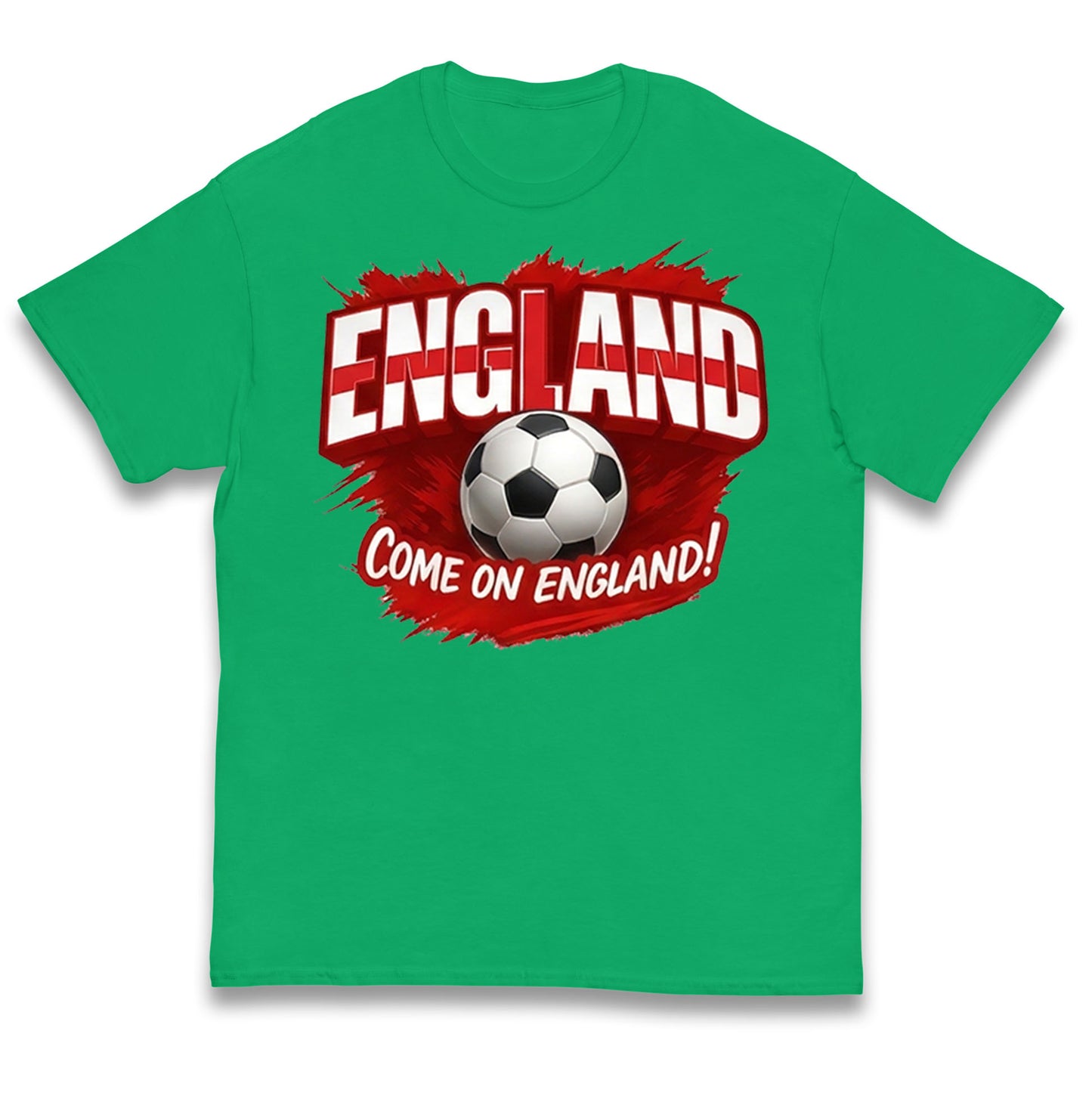 England Retro World Cup Kids T Shirt