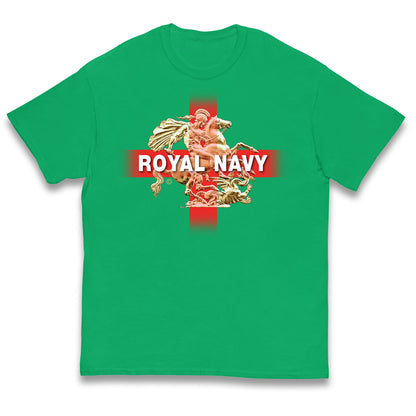 Royal Navy St George and The Dragon Kids T Shirt
