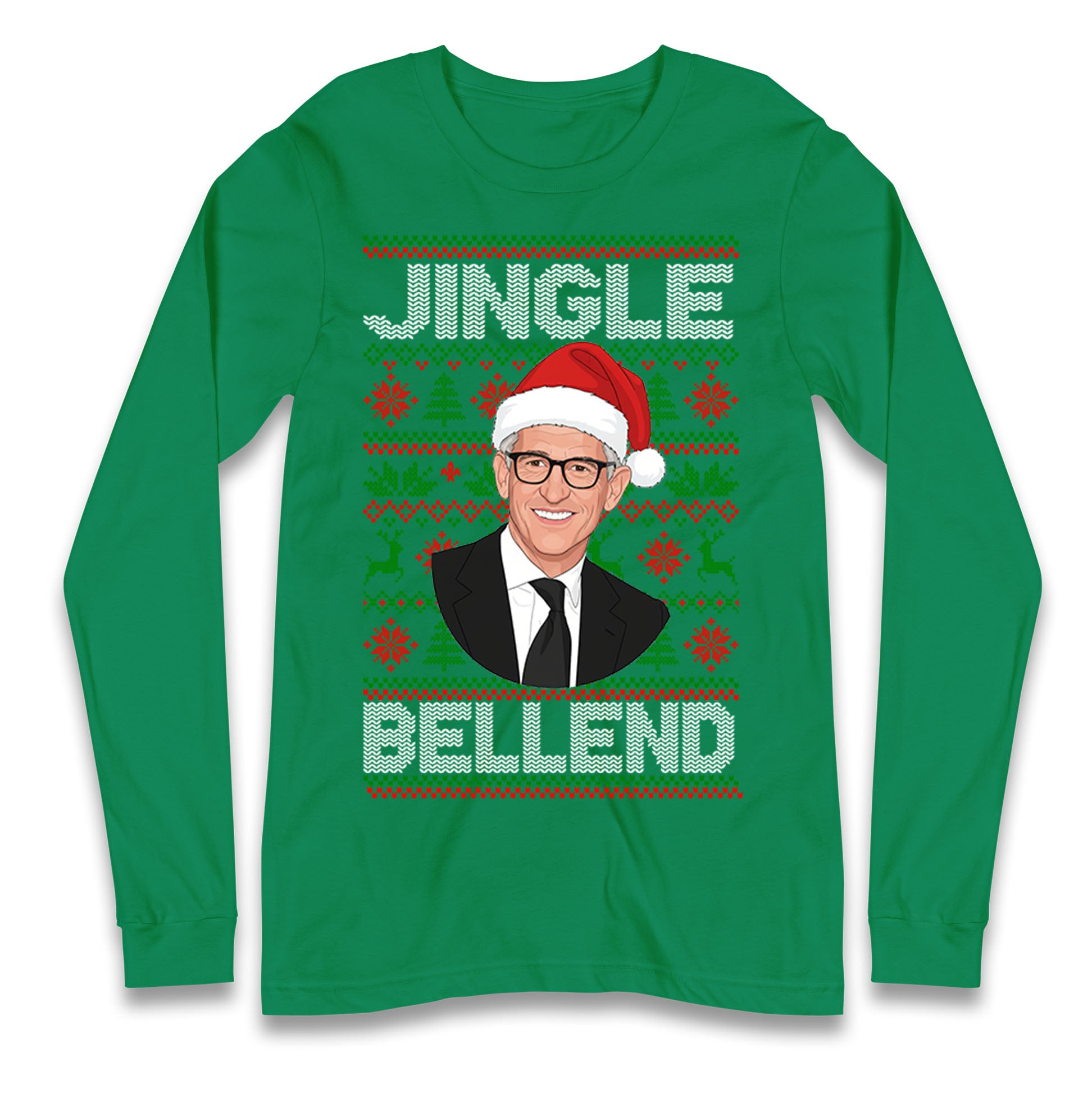 Gary Lineker Christmas Longsleeve T Shirt
